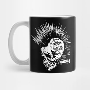 trouble maker white type Mug